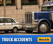 car vs truck accident