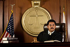 Judge in Court